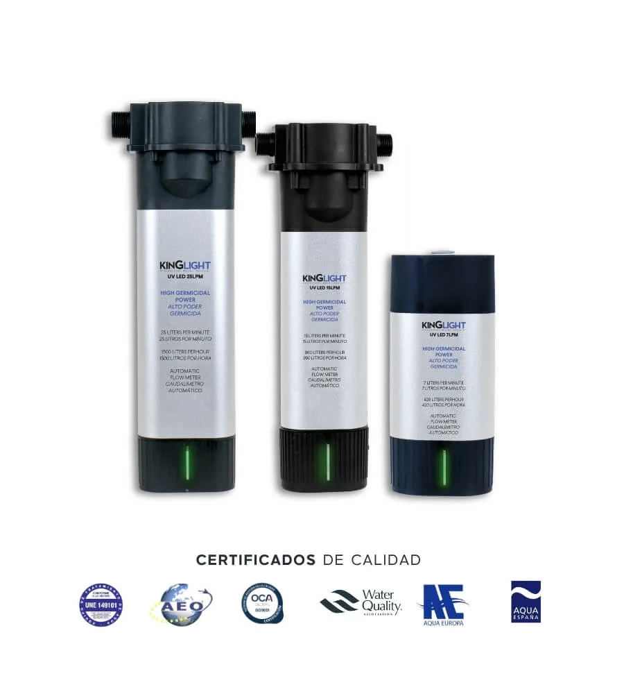 KINGLIGHT UV LED — Purificador ultravioleta